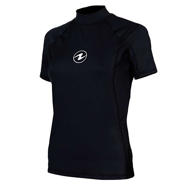Aqualung Lyhythihainen Nainen Rashguard Sf Musta L
