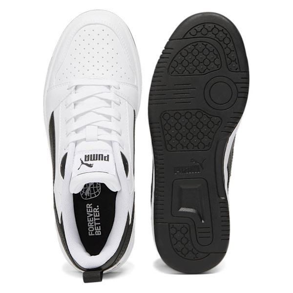 Puma Rebound V6 Lo Skor Vit EU 37 Pojke