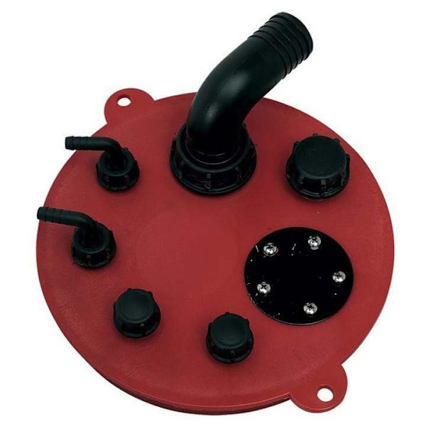 Nuova Rade Easy Switch Fuel Plate Punainen,Musta