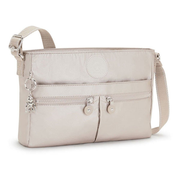 Kipling New Angie Axelväska Beige  Man