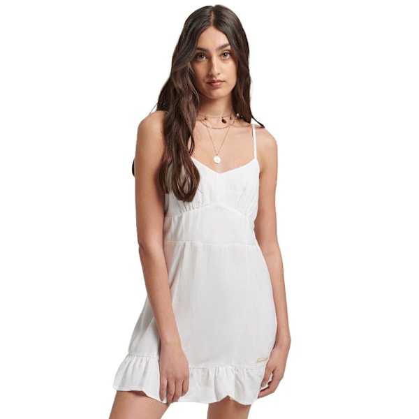 Superdry Kjole Vintage Cami Mini Hvid XS Kvinde