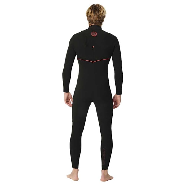 Rip Curl Langærmet Neoprendragt Uden Lynlås Fbomb Fusion 3/2 Mm Sort MS