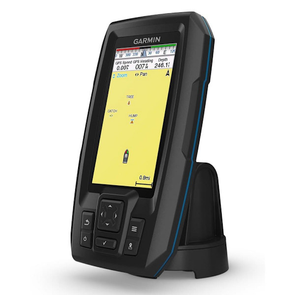 Garmin Anturin Ja Kaavion Kanssa Striker Vivid 4cv Musta