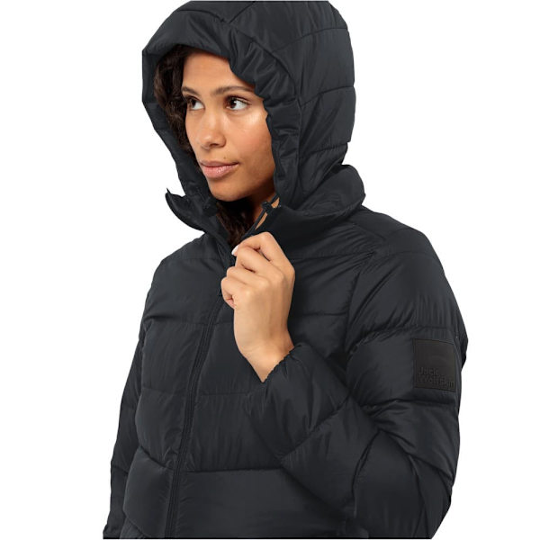 Jack Wolfskin Lenauplatz Frakke Sort M Kvinde