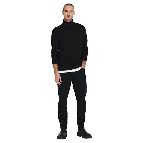 Only & Sons Trøje Med Rund Hals Phil Sort XL Mand