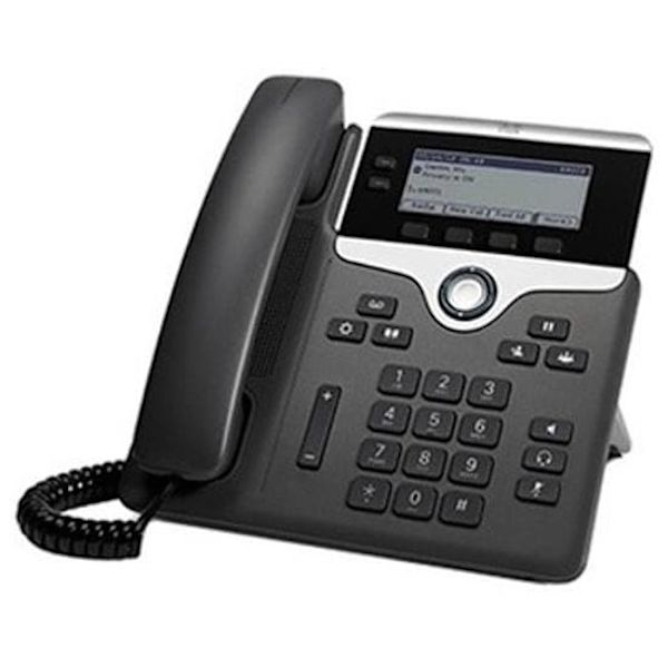 Cisco Fastnet Up 7821 Sort Sort, Sølv