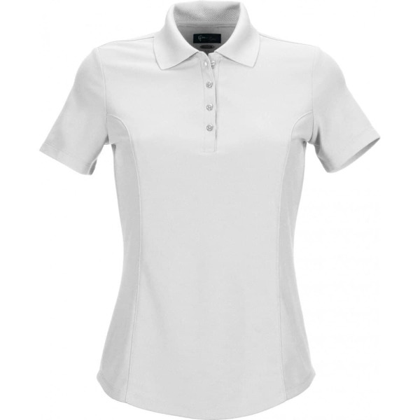 Greg Norman Lyhythihainen Poolo Protek Valkoinen 2XL