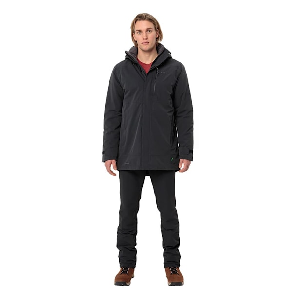 Vaude Idris Wool Ii Parka Svart S Man