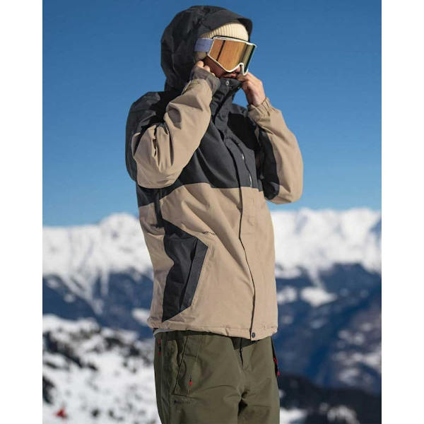 Volcom L Gore-tex Jakke Brun L Mand