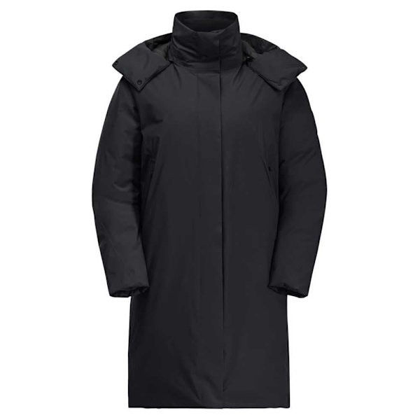 Jack Wolfskin Luisenplatz Frakke Sort 2XL Kvinde