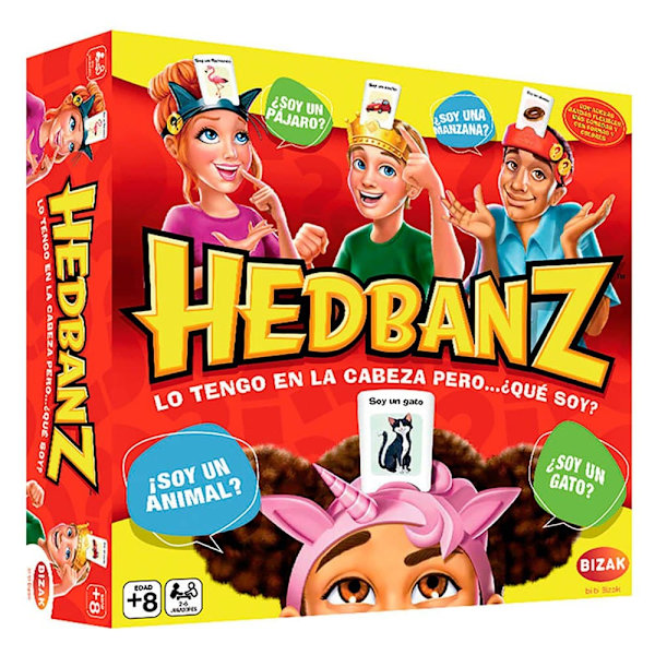 Bizak Brädspel Hedbanz Flerfärgad