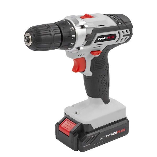 Powerplus Akku Boremaskine Powc1061 16v Søvfarvet
