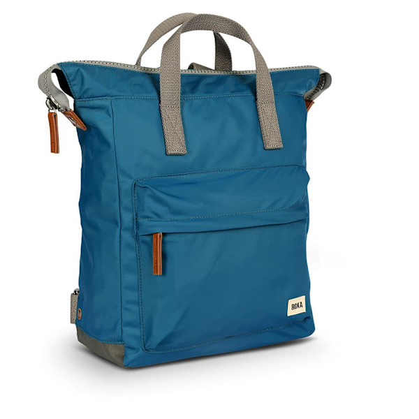 Roka London Bantry B Recycled Canvas Rygsæk Blå M