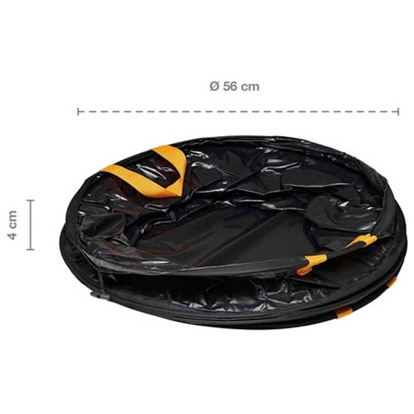 Fiskars Havetaske Pop Up Solid 172l Sort