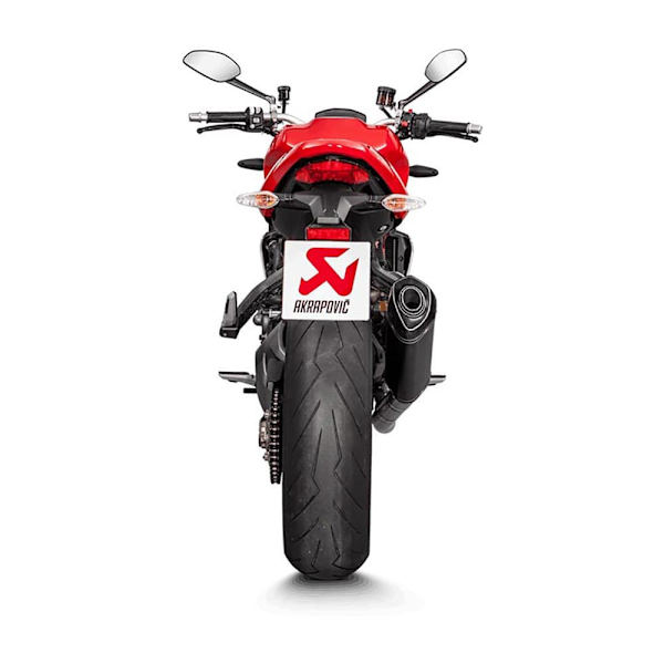 Akrapovic Äänenvaimennin Slip On Line Monster 1200-s/monster 821 17-18 Ref:s-d12so8-rtbl Musta