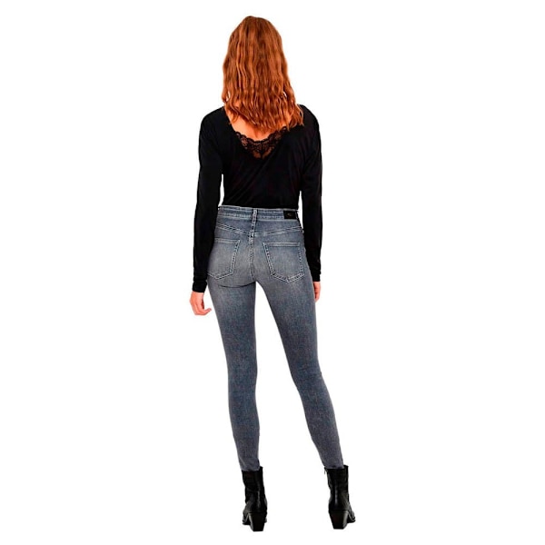 Vero Moda Jeans Lux Mr Slim Ri201 Ga Grå S / 30 Kvinde