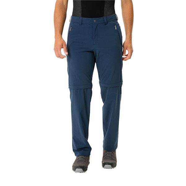 Vaude Farley Stretch Zip Off Ii Byxor Blå 46 / Regular Man