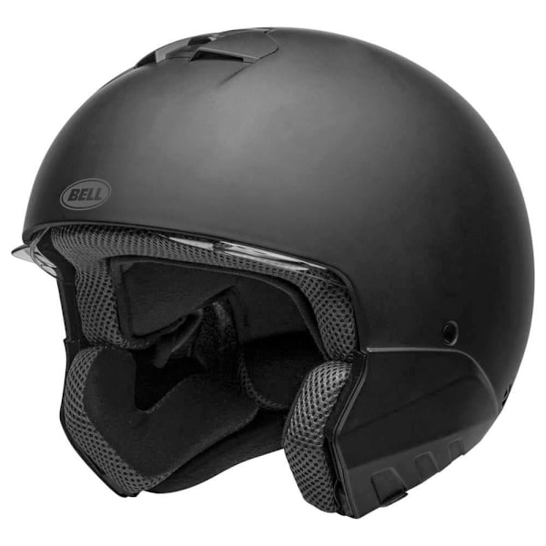 Bell Moto Konvertibel Hjelm Broozer Sort XL