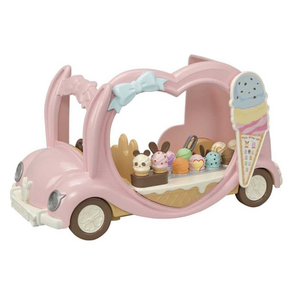 Epoch Sylvanian Families -jäätelöauton Hahmot