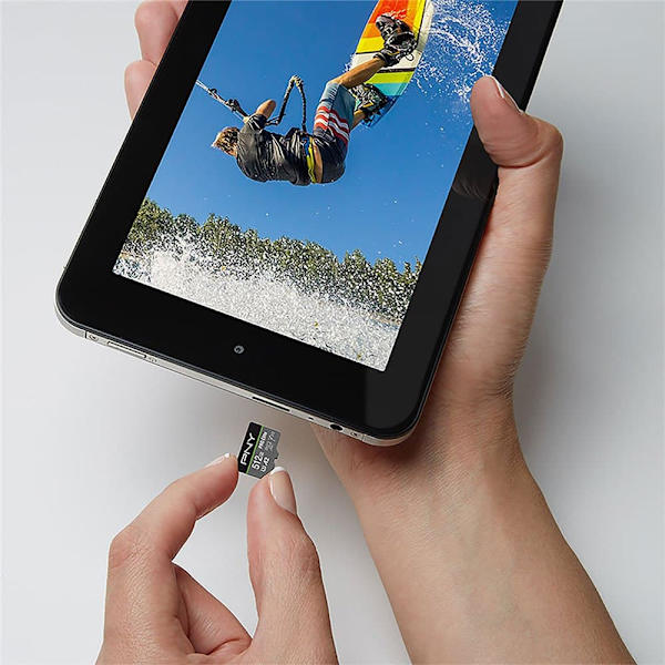 Pny Med Adapter Minneskort Microsd 512gb Class 10 Svart