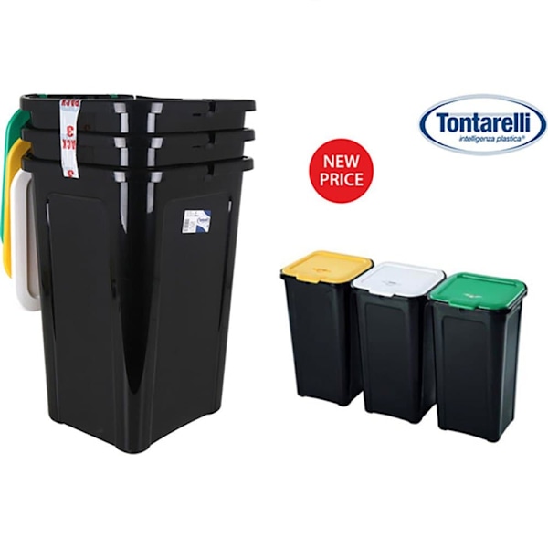 Tontarelli Coverline Juggage Cubes Set 3 44 L Durchsichtig