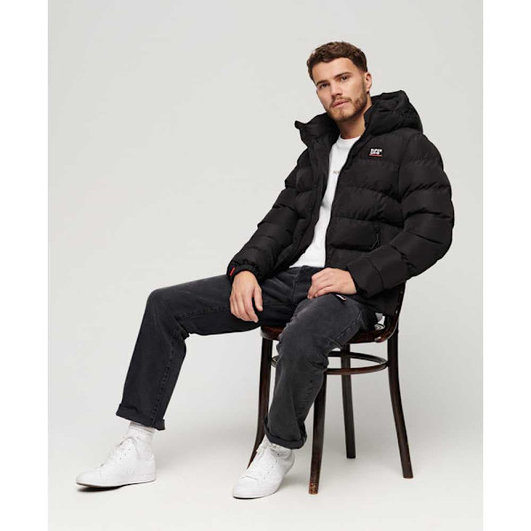 Superdry Sports Takki Musta S Mies