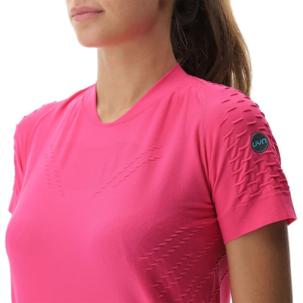 Uyn Kortærmet T-shirt Run Fit Rosa M Kvinde
