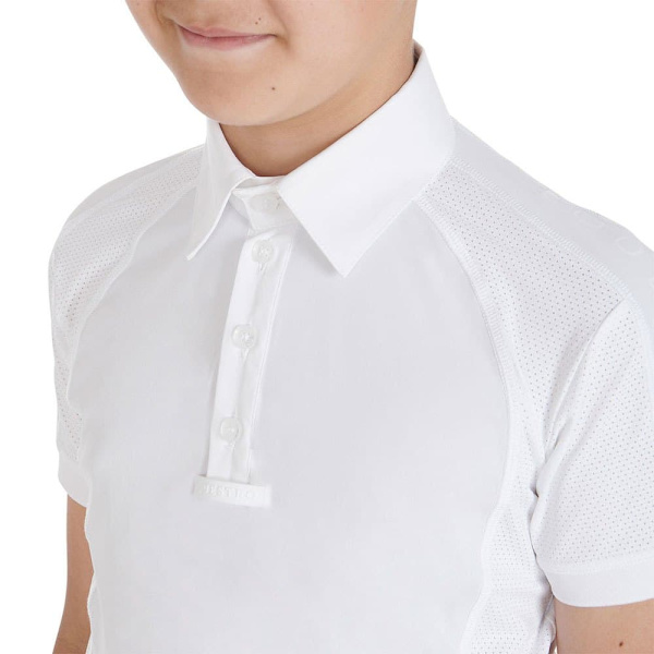 Equestro Kortärmad Polo Buttons 1/2 Mesh  10 Years