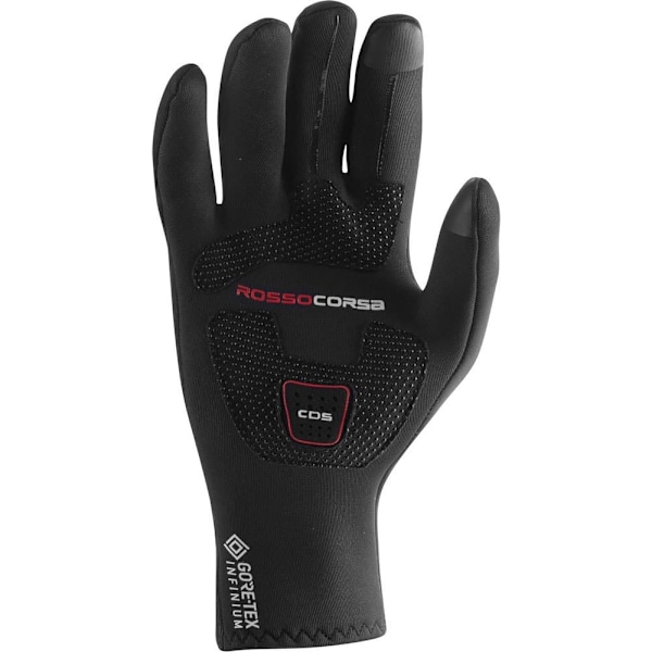 Castelli Långa Handskar Perfetto Max Svart XL Man