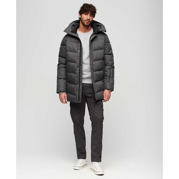 Superdry City Chevron Jakke Grå 2XL Mand