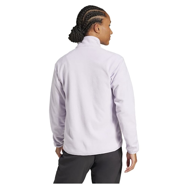 Adidas Multi Essentials Fleecejacka Med Dragkedja Vit XS Kvinna