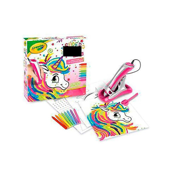 Crayola Neon Unicorn Pædagogisk Legetøj Super Ceraboli Flerfarvet