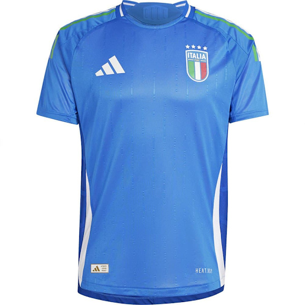 Adidas Italy Authentic 24/25 Lyhythihainen Kotipaita Sininen L