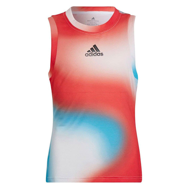 Adidas Ærmeløs T-shirt Q1 Pb Rød 13-14 Years