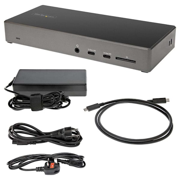 Startech Adapter Dock Usb C Sort