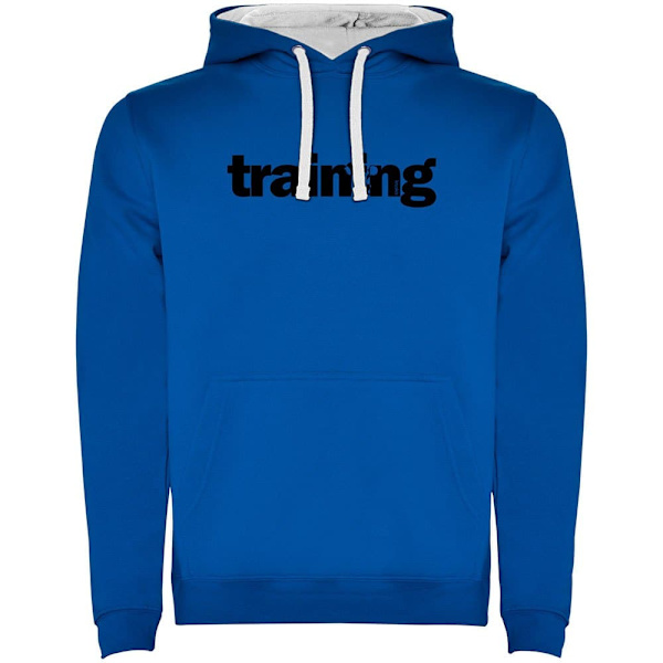Kruskis Hættetrøje Word Training Two-colour Blå 3XL Mand