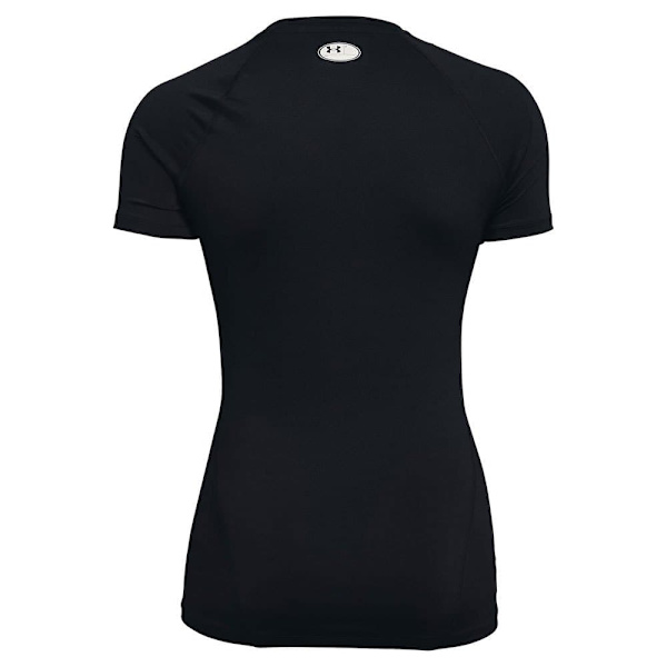 Under Armour Hg Authentics Comp Lyhythihainen T-paita Musta L Nainen