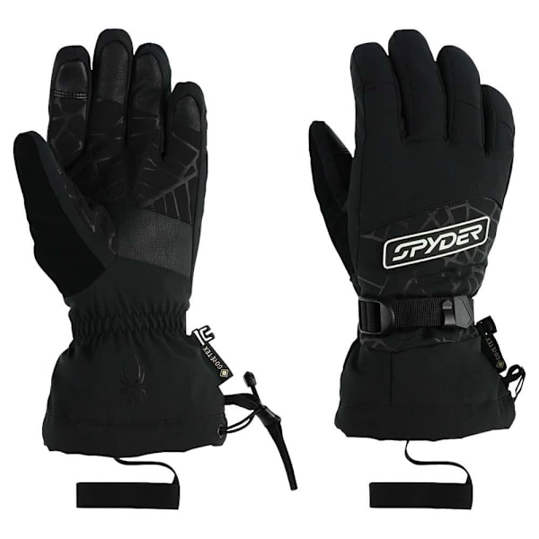 Spyder Overweb Goretex Handsker Sort M Mand