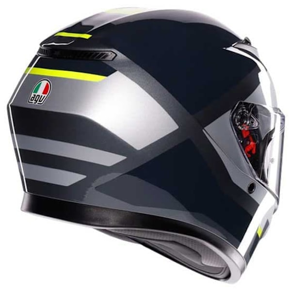 Agv Fuld Ansigtshjelm K3 Grå M