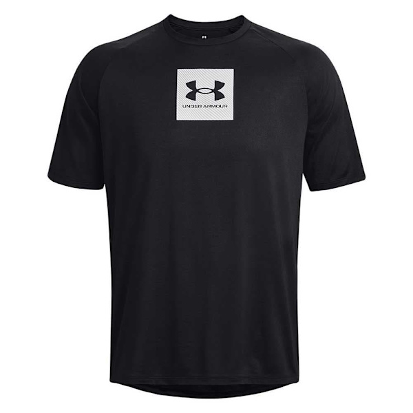 Under Armour Kortärmad T-shirt Tech Prt Fill Svart S / Regular Man