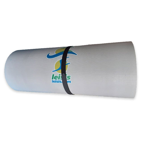 Leisis Flydende Måtte Family Flot Rolling 6m Grå 600x145x3.3 cm