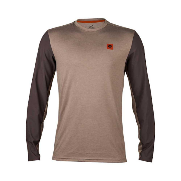 Fox Racing Mx Ranger Off Road T-shirt Med Lång ärm Brun 2XL Man