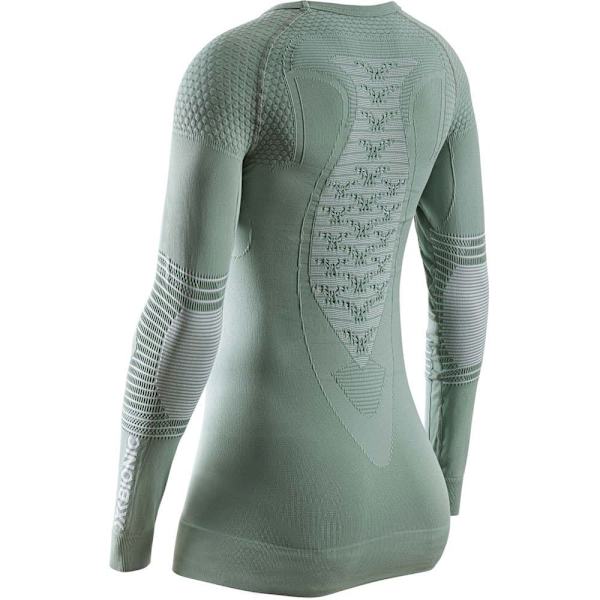 X-bionic Energizer 4.0 Langærmet Baselayer Grøn S Kvinde