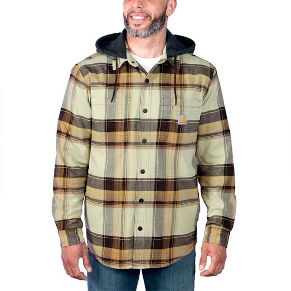 Carhartt Overshirt Flannel Sherpa-lined Brun 2XL