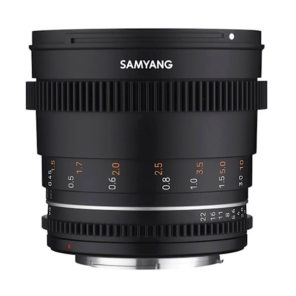 Samyang Mf 50 Mm T1.5 Vdslr Mk2 Canon Ef Sort