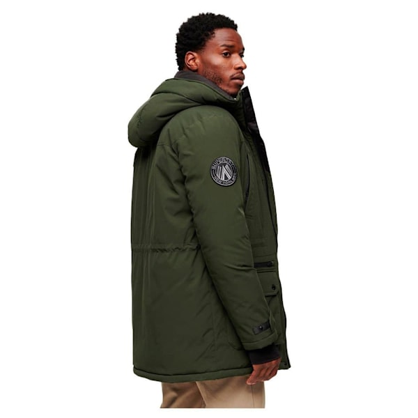 Superdry Parkas City Padded Grönt 3XL Man