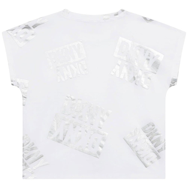 Dkny Lyhythihainen T-paita D35s77 Valkoinen 16 Years