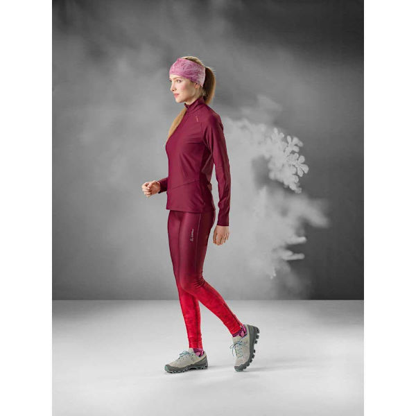 Loeffler Arctic Dimple Elastic Leggings Röd XL Kvinna