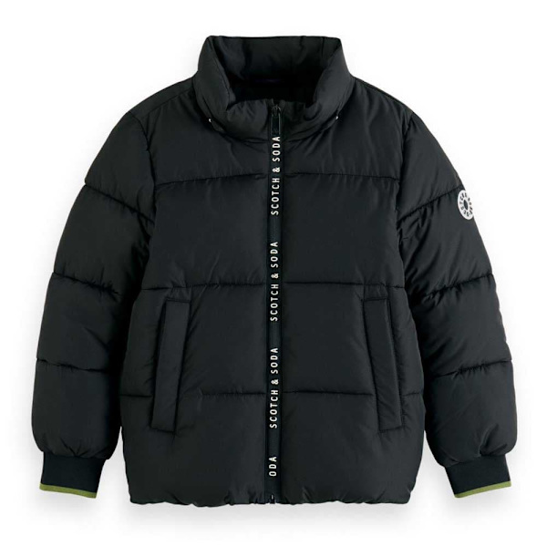 Scotch & Soda 177763 Jacka Svart 14 Years Pojke