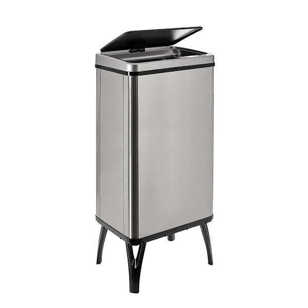 Wellhome Smart Skraldespand Med Automatisk åbning Og Manuel Kontakt 50l